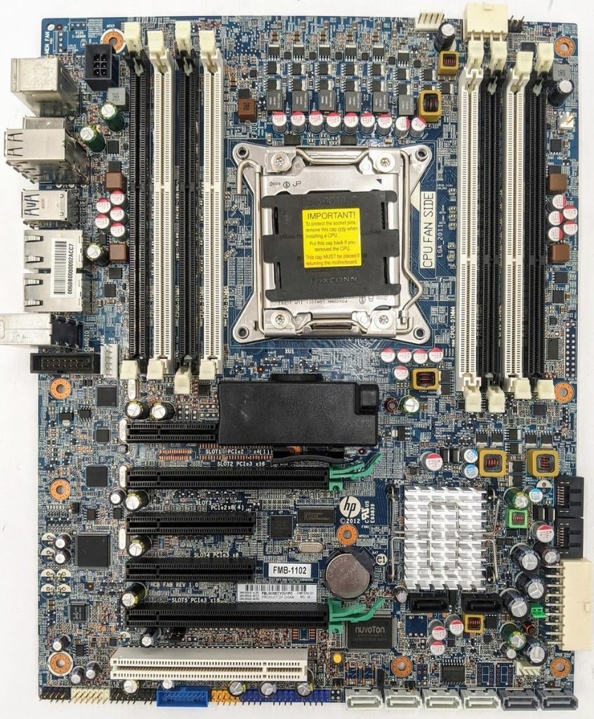 HP Z620 Workstation Mainboard, Computers en Software, Ophalen of Verzenden, Cargadoorweg 23, 6541 BT Nijmegen, Maas Computers