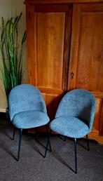 Set moderne eetkamer stoelen, Huis en Inrichting, Stoelen, Twee, Nieuw, Ophalen of Verzenden, Stof