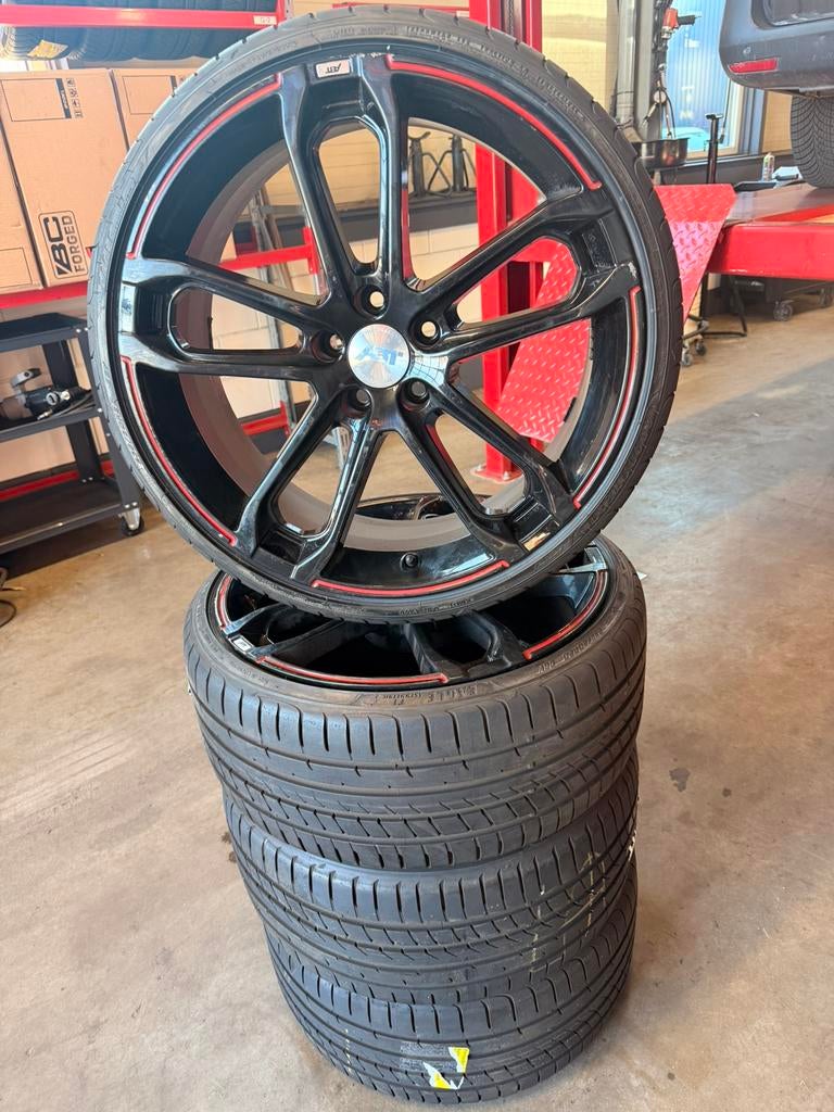 Audi rs3 ABT Velgen orgineel 20 inch met goodyear banden, Ophalen of Verzenden, 20 inch, Zomerbanden