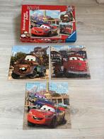 Cars puzzel 3 delig, Ophalen, 10 tot 50 stukjes, 2 tot 4 jaar