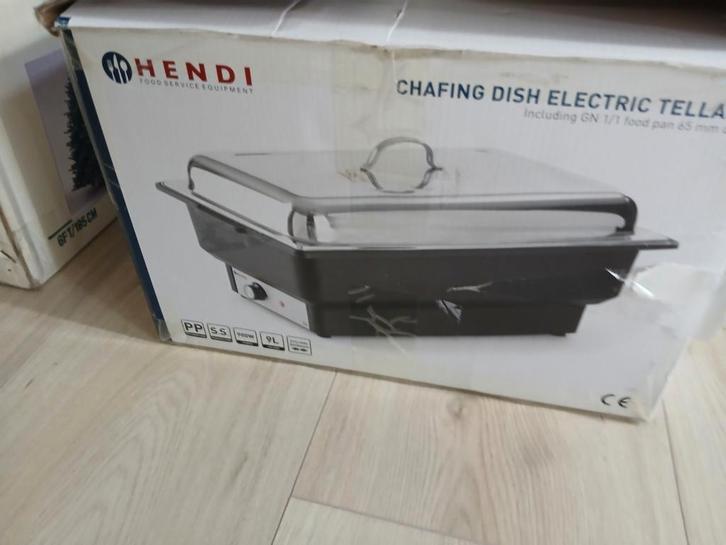 Hendi Chafing Dish Elektrisch, Witgoed en Apparatuur, Overige Witgoed en Apparatuur, Zo goed als nieuw, Ophalen of Verzenden