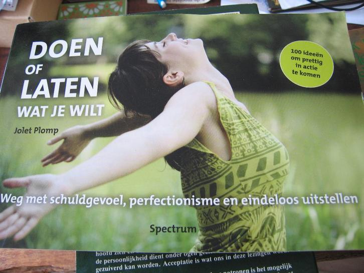Doen of laten Jolet Plomp, Boeken, Psychologie, Zo goed als nieuw, Ophalen of Verzenden