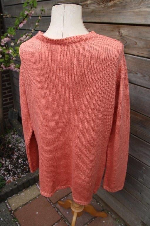 Vest koraal Berger Du Nord mt 50 Winter Vaste prijs, Trui of Vest, Oranje, Ophalen of Verzenden, Zo goed als nieuw