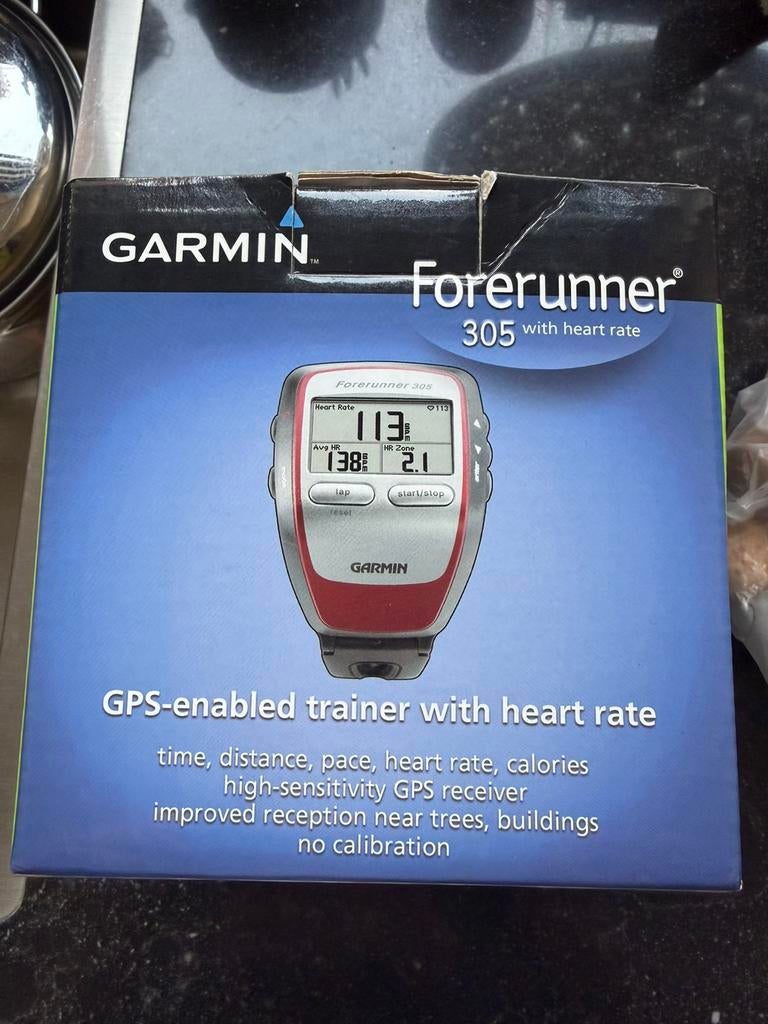 Garmin Forerunner 305, Sport en Fitness, Hartslagmeters, Ophalen of Verzenden, Gebruikt, Garmin