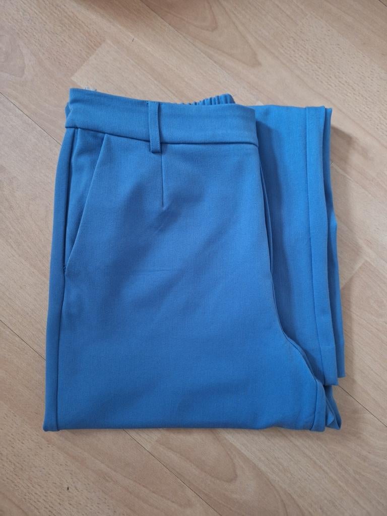 Vila broek iceblue maat 38, Ophalen of Verzenden, Zo goed als nieuw, Maat 38/40 (M), Lang