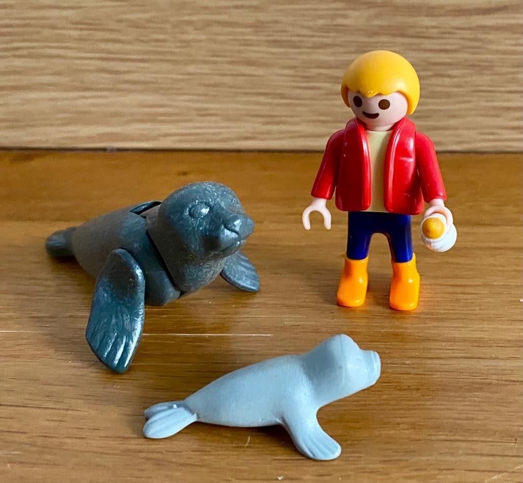 Playmobil Child with Seals (niet compleet), Ophalen of Verzenden, Gebruikt, Complete set