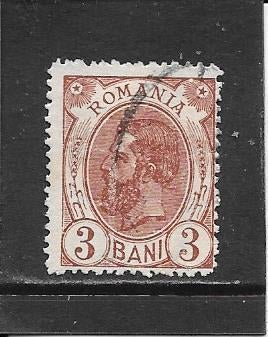 Roemenië Karel I, Ophalen of Verzenden, Overige landen, Gestempeld