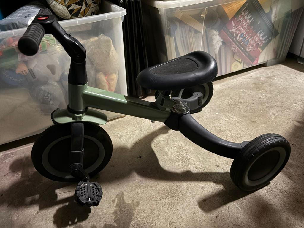 Loopfiets 4 in 1 topmark, Fietsen en Brommers, Fietsen | Driewielers, Ophalen, Zo goed als nieuw