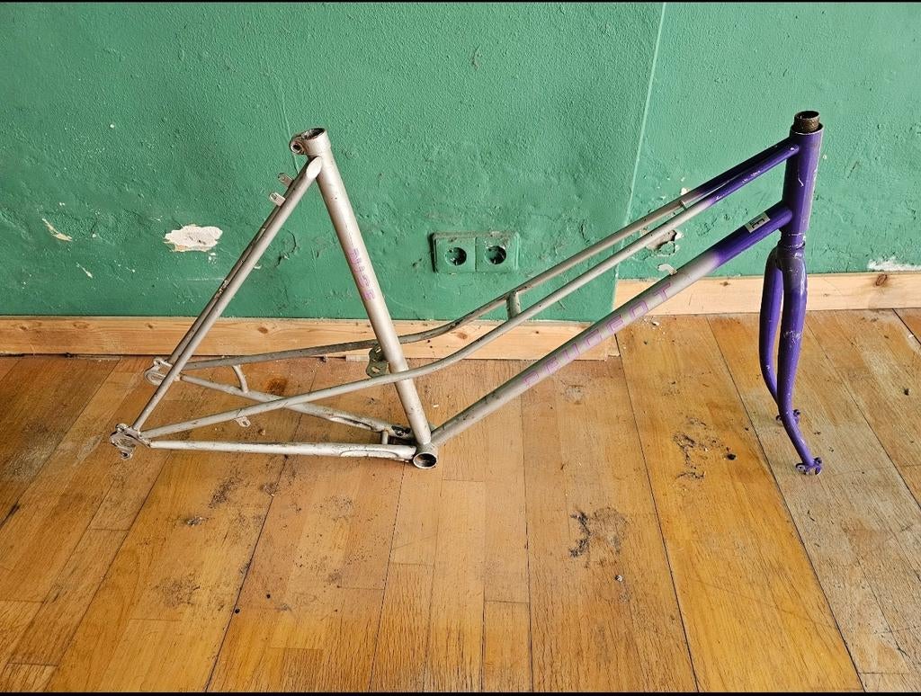 Peugeot dames frame, Ophalen, Gebruikt, Wasrek