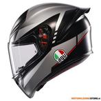 AGV K1 S Lap Integraalhelm, Zwart-Grijs-Rood, Ophalen of Verzenden, Nieuw met kaartje