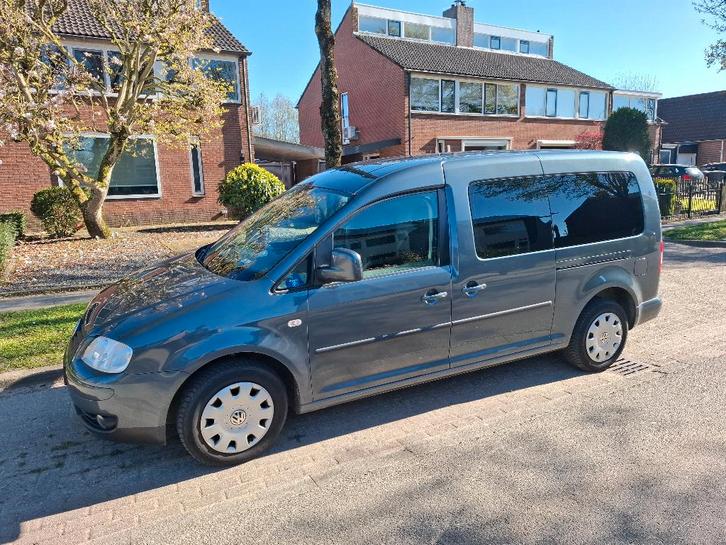 Volkswagen 2009 Grijs, Auto's, Volkswagen, Particulier, Caddy Combi, Airconditioning, Centrale vergrendeling, Elektrische buitenspiegels