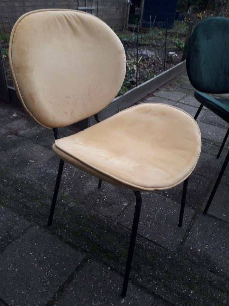 eetkamerstoelen, Huis en Inrichting, Ophalen, Gebruikt, Overige kleuren, Stof