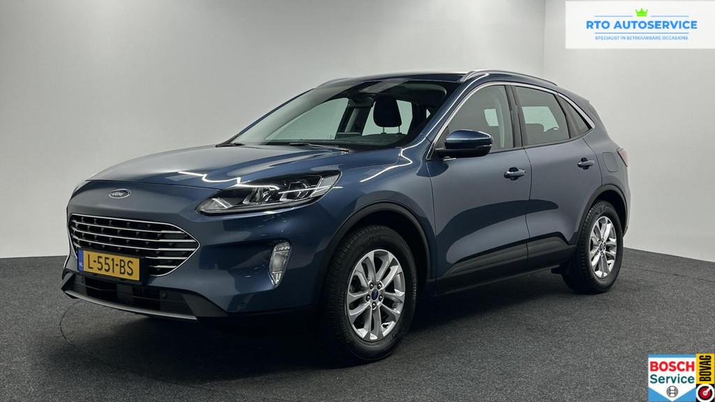 Ford Kuga 1.5 EcoBoost Titanium CAMERA ECC CRUISE LED LM DAB, Voorwielaandrijving, Gebruikt, Met garantie (alle), Blauw