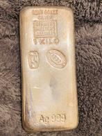 Zilverbaar 1 Kilo Tony Goetz - Puur Zilver (Ag 999), Ophalen of Verzenden, Zilver