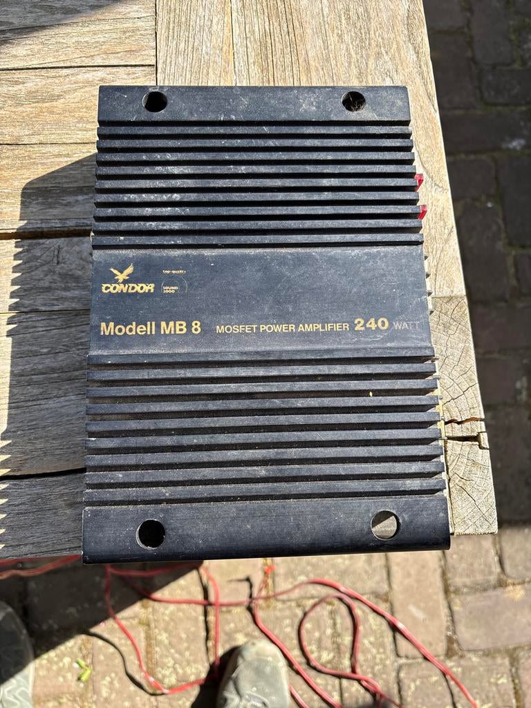 Condor Modell MB 8 MOSFET Power Amplifier 240 Watt, Ophalen, Gebruikt