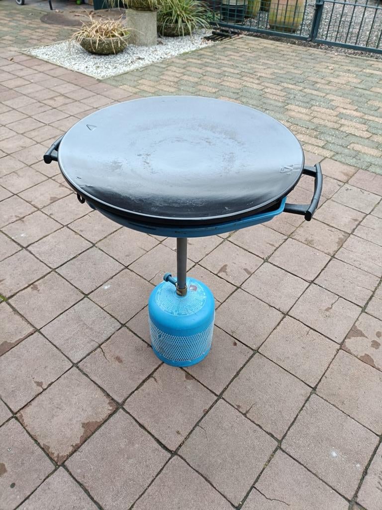 Campingaz Party Grill 600 - Compleet met 2 volle gasflessen, Ophalen, Gebruikt, Campingaz