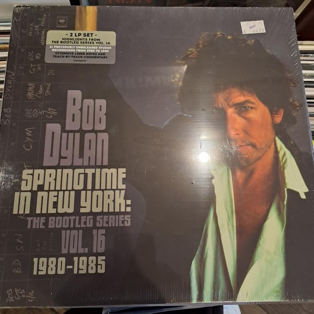 LP Bob Dylan Springtime In New York Vinyl NEW, Cd's en Dvd's, Vinyl | Rock, Verzenden, Nieuw in verpakking, 12 inch, Poprock