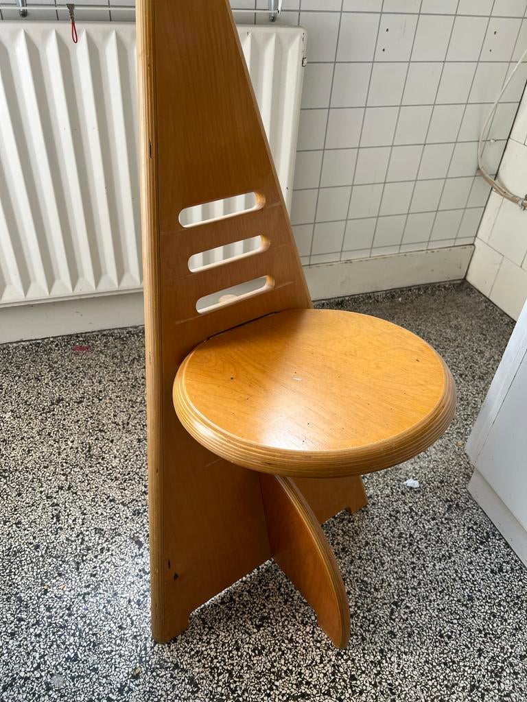 Lundia design (kinder)stoel, Ophalen, Gebruikt, Bruin, Eén