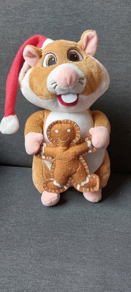 Hamster knuffel AH - peperkoekmannetje, Ophalen of Verzenden, Zo goed als nieuw, Hamster, Albert Heijn
