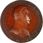 België penning 1848 Leopold I parlementaire hervorming EF, Ophalen of Verzenden, Brons, Buitenland