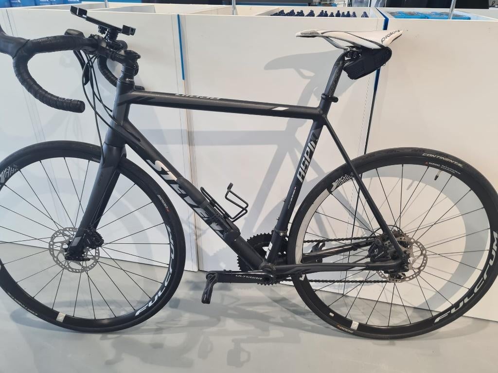 Racefiets, Stevens Aspin Disc. Kleur: mat zwart. Maat: 58, Fietsen en Brommers, Fietsen | Racefietsen, 28 inch, Heren, Aluminium