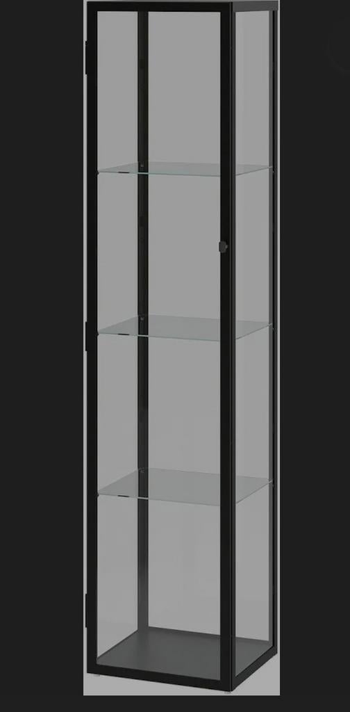 IKEA Vitrinekast - Zo goed als nieuw!, Minder dan 50 cm, Met deur(en), Ophalen of Verzenden, Zo goed als nieuw