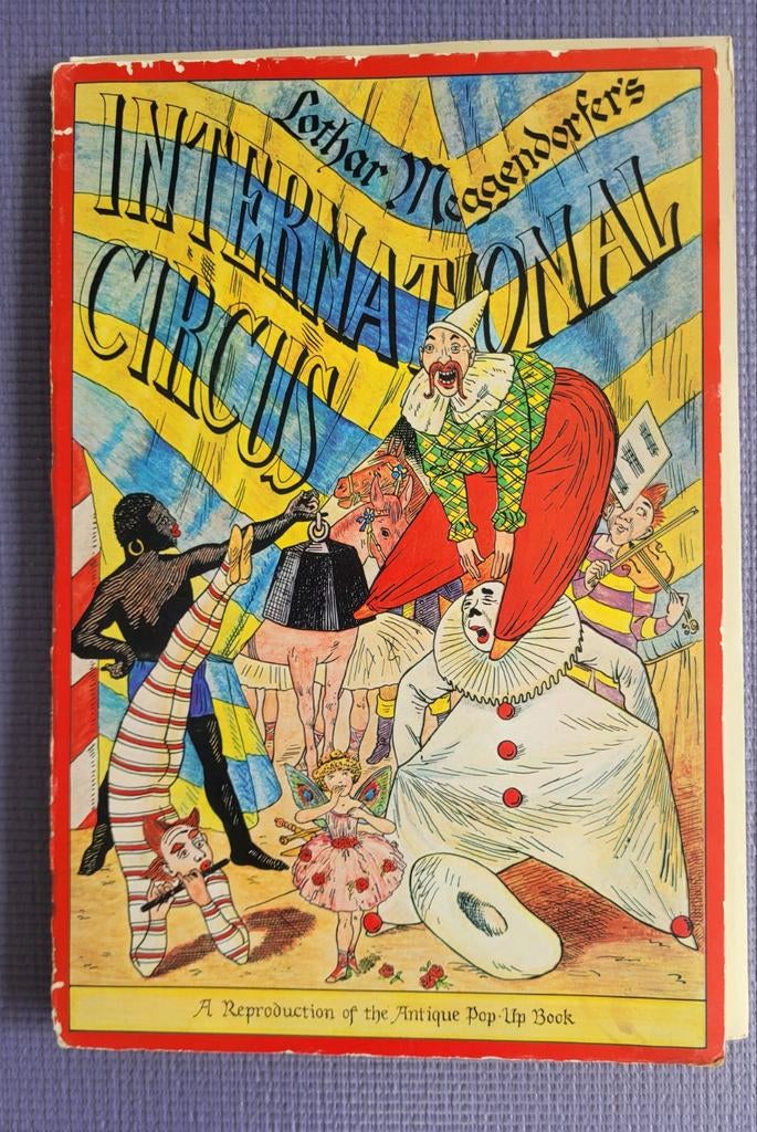 Zeldzaam Pop-up Boek: International Circus - Reproductie, Boeken, Ophalen of Verzenden, Gelezen