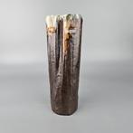 Vintage West-Duitse vaas. Helmut Schaffenacker 731. bruin, Ophalen of Verzenden