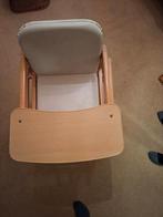 Retro vintage Kinderstoel, Ophalen, Gebruikt, Meegroeistoel, Aanschuifbaar