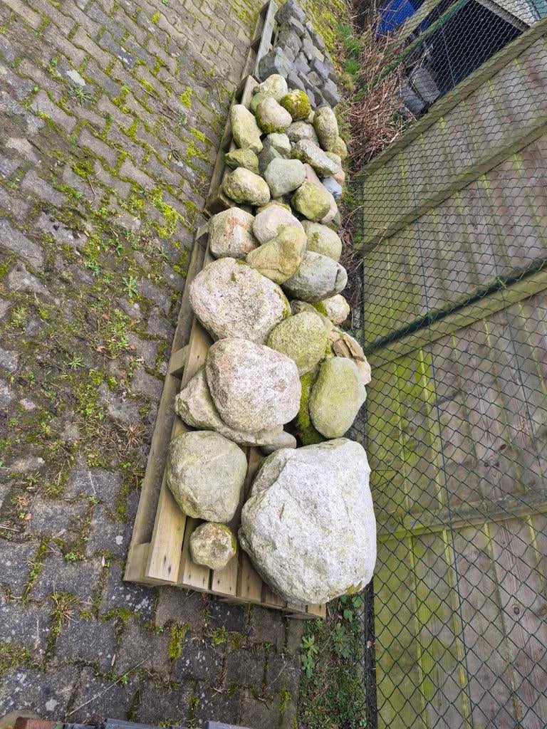 Te koop bolstenen keien kinderkopjes, Tuin en Terras, Grind, Keien en Split, Ophalen, Gebruikt, Kei