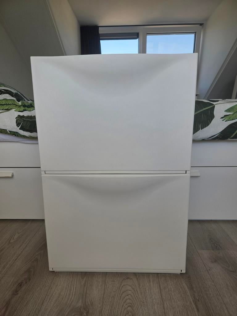Trones schoenenkast/opberger Ikea - wit - 52x18x39cm, Ophalen, Zo goed als nieuw
