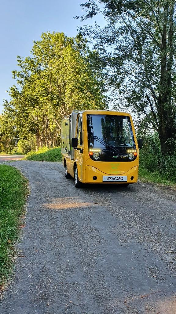 Licht Elektrisch vracht voertuig LEVV  landbouw kenteken, Auto's, Bestelauto's, Euro 5, 36 pk, Sound system, 2 stoelen