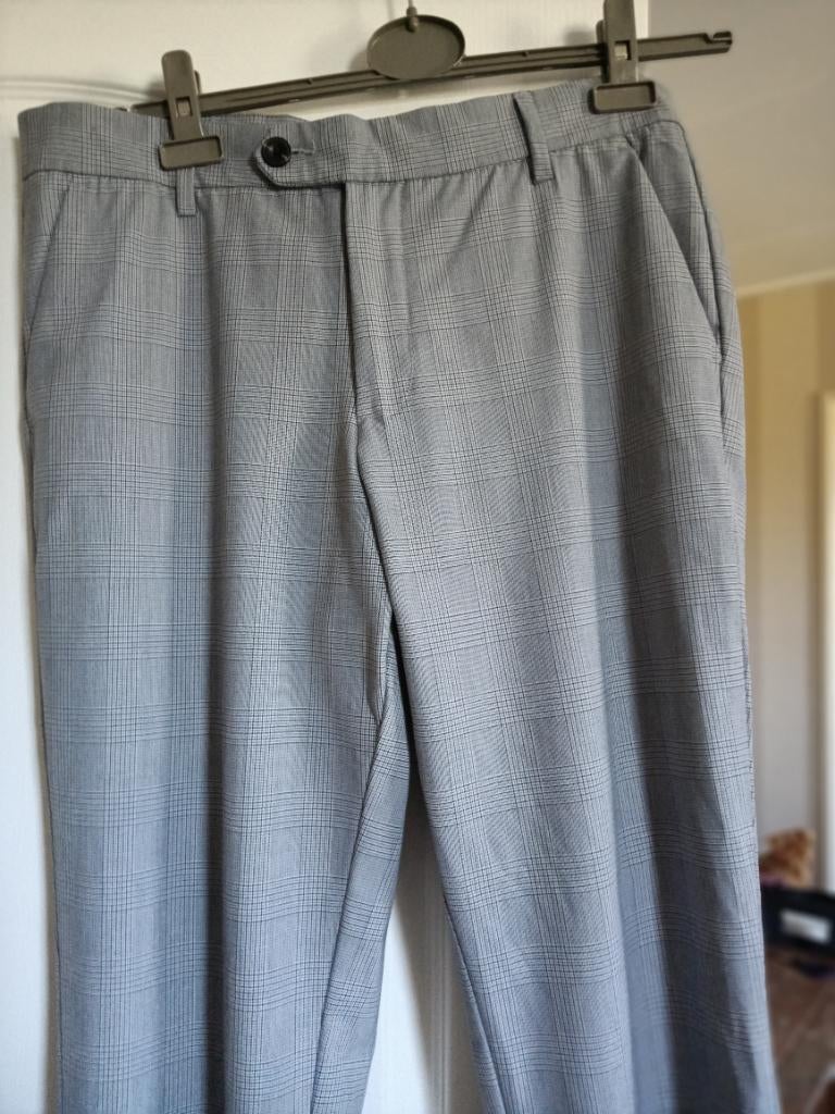 Heren pantalon, Kleding | Heren, Ophalen, Maat 52/54 (L), Zo goed als nieuw, Grijs