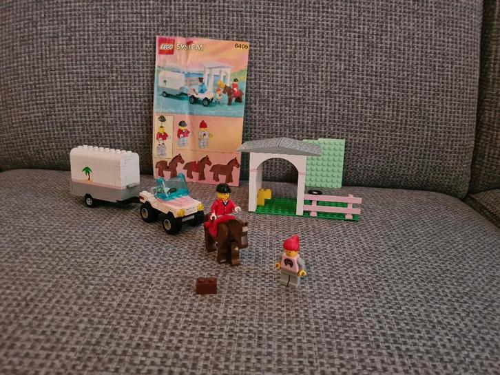 Lego paradisa 6405 sunset stables  zonsondergang stallen, Kinderen en Baby's, Speelgoed | Duplo en Lego, Gebruikt, Lego, Complete set