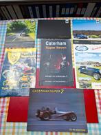 Setje van 11 folders: Caterham, YKC, Tiger Supercars, Verzenden, Zo goed als nieuw, Overige merken, Caterham Cars