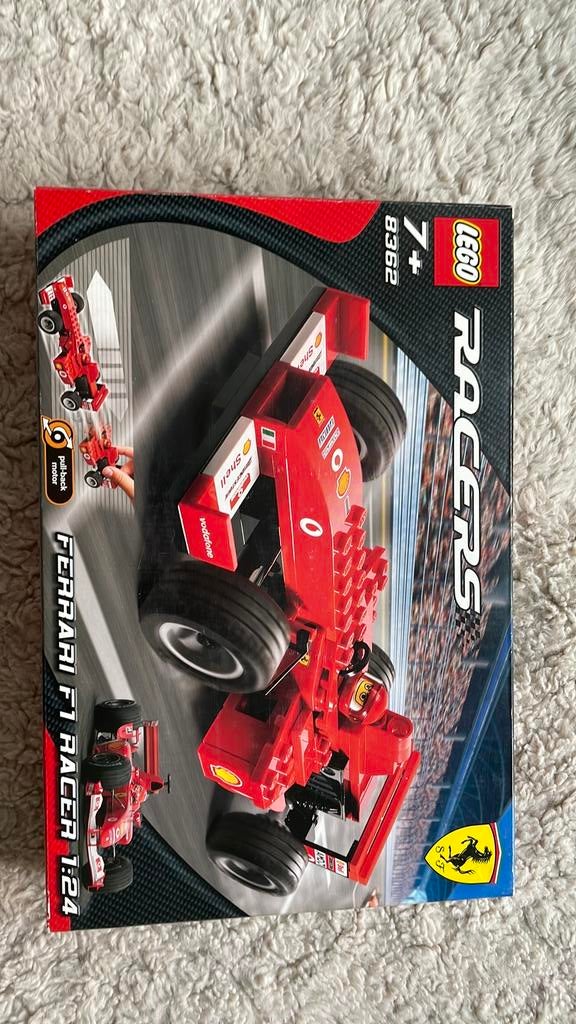 Zeldzame Lego Ferrari F1 racer set 1.24, G1, Ophalen of Verzenden, Zo goed als nieuw