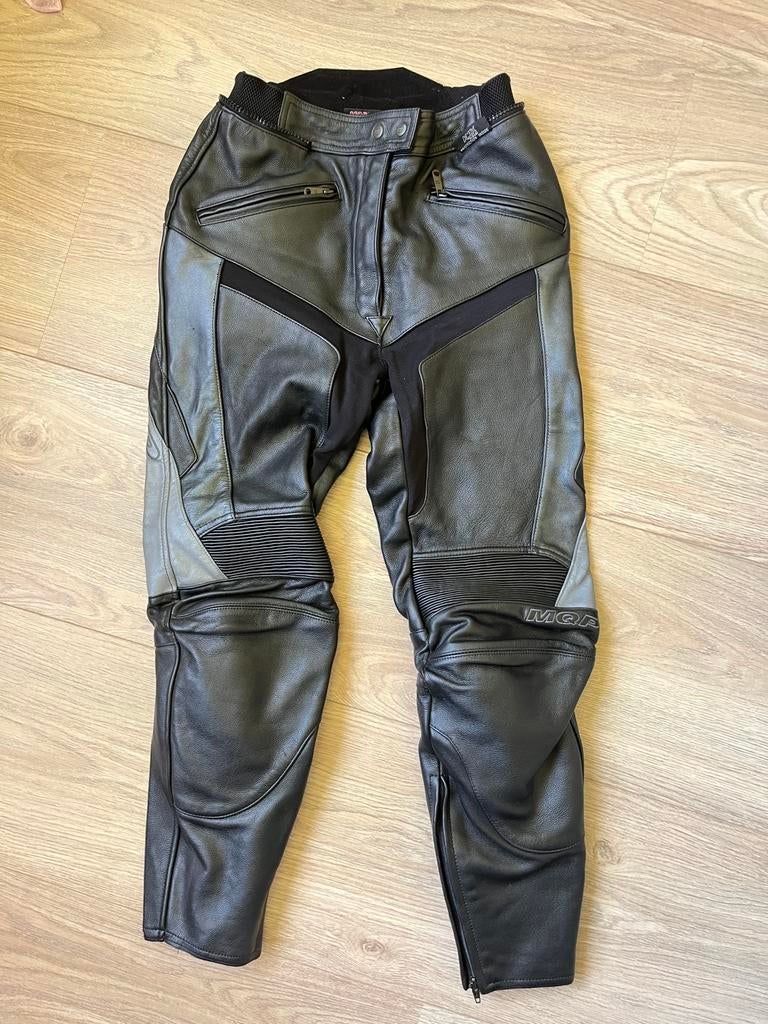 MQP motor broek unisex L leer, Motoren, Kleding | Motorkleding, Ophalen of Verzenden, Tweedehands, Broek | leer