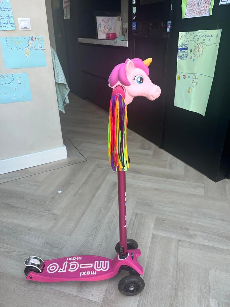 Maxi Micro Step Roze (5-12 jaar), Fietsen en Brommers, Steps, Ophalen, Zo goed als nieuw, Gewone step