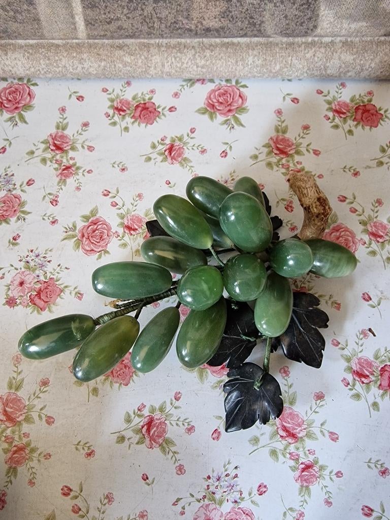 Groen edelstenen druiventros, Ophalen of Verzenden
