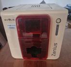 Evolis Zenius Kaartprinter met extra inkt en blanco kaarten, Gebruikt, Kleur printen, Evolis, Printer