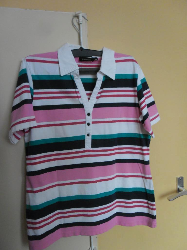z.g.a.n. dames shirt. Maat M, Kleding | Dames, T-shirts, Maat 38/40 (M), Ophalen of Verzenden, Zo goed als nieuw, Witteveen