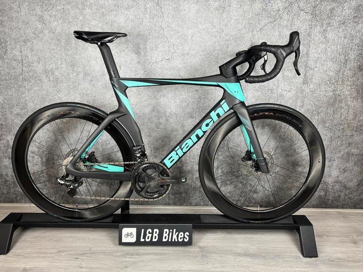 Bianchi Oltre Pro Full Carbon Campagnolo SuperRecord EPS, Fietsen en Brommers, Overige merken, Carbon, Heren, Bianchi