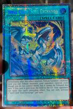 Yu-Gi-Oh! Spell Card “Soul Exchange” MP25 1st Starlight Rare, Ophalen of Verzenden, Zo goed als nieuw, Losse kaart, Foil