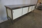 RVS werktafel werkbank werkkast buffetkast | 300 breed, Zakelijke goederen, Horeca | Keukenapparatuur, Gebruikt, RVS Meubilair