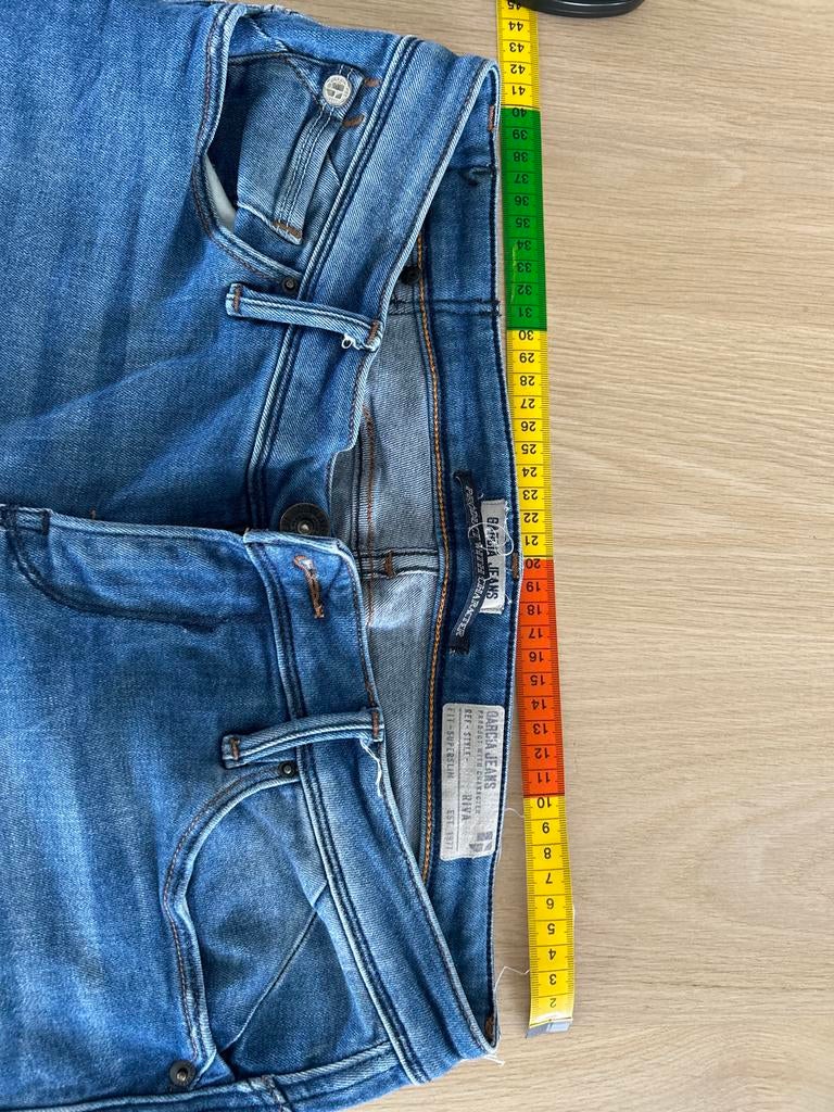 García Riva Super Slim Dames Spijkerbroek W31, Kleding | Dames, Ophalen of Verzenden, Gedragen, Blauw, W30 - W32 (confectie 38/40)