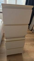 Gratis 2x Nachkastjes Ikea, Huis en Inrichting, Kasten | Ladekasten, Ophalen, Gebruikt, 1 of 2 laden, 50 tot 100 cm