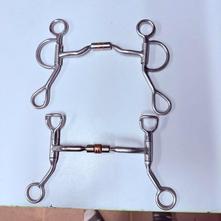 Shanks en myler bitten, Dieren en Toebehoren, Paarden en Pony's | Hoofdstellen en Tuigage, Zo goed als nieuw, Overige soorten