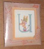 borduurpakket U en P 11,5 x 14,5 cm 70062, Ophalen of Verzenden, Nieuw, Borduurpakket