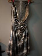 Mooi zilver glimmend jurkje L/XL, Overige kleuren, Maat 46/48 (XL) of groter, Cocktailjurk, Ophalen of Verzenden