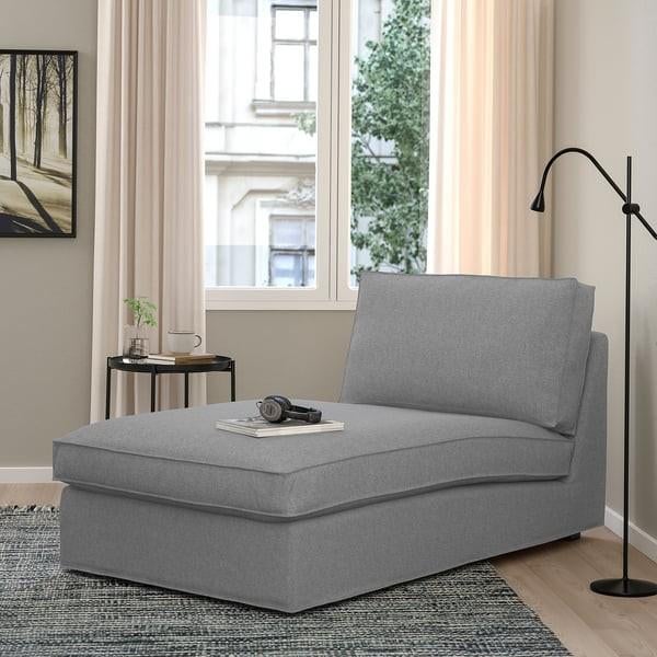 Ikea Kivik lounge hoes grijs, Huis en Inrichting, Banken | Sofa's en Chaises Longues, Eenpersoons, Ophalen of Verzenden, Zo goed als nieuw